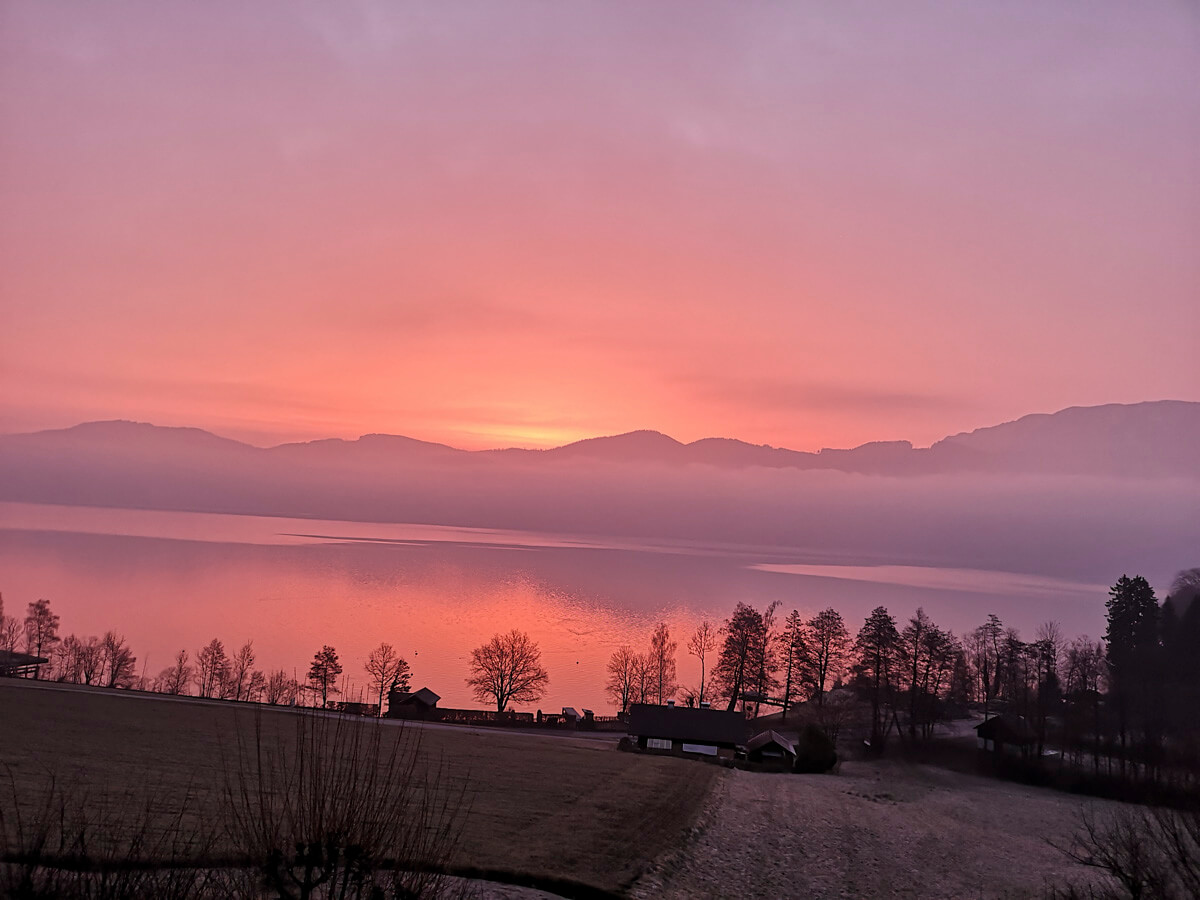 Abendstimmung - Ferienwohnung Nichtstun